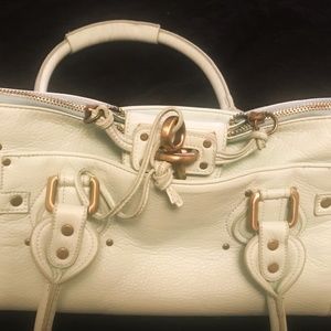 Chloe Powder Blue Satchel